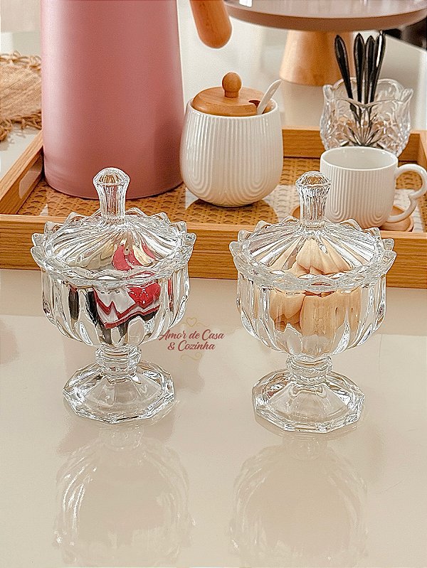 BOMBONIERE DE CRISTAL 14,5 CM - Combos