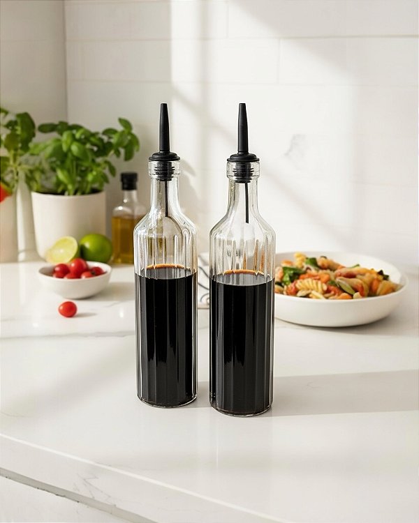GALHETEIRO VEGAS COM TAMPA DOSADORA 500ml AZEITE VINAGRE ÓLEO