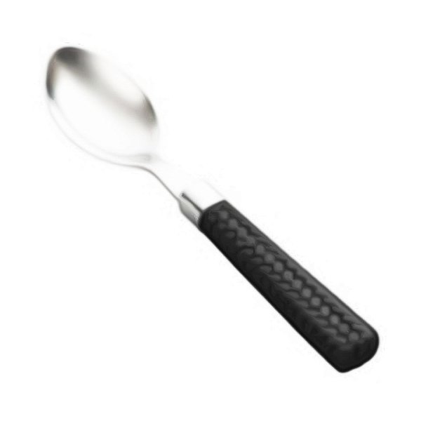 COLHER PARA CAFÉ RATTAN PRETO
