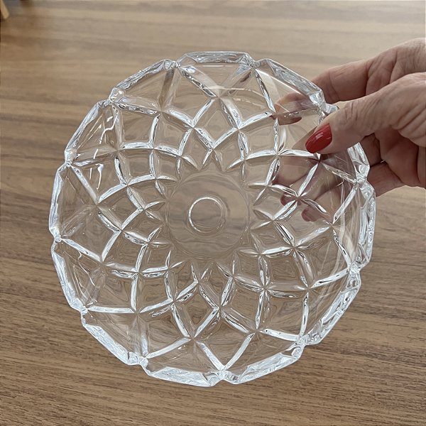 PRATO E PETISQUEIRA DE CRISTAL