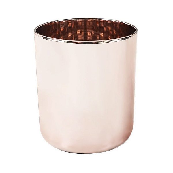 VASO DE VIDRO ROSE M
