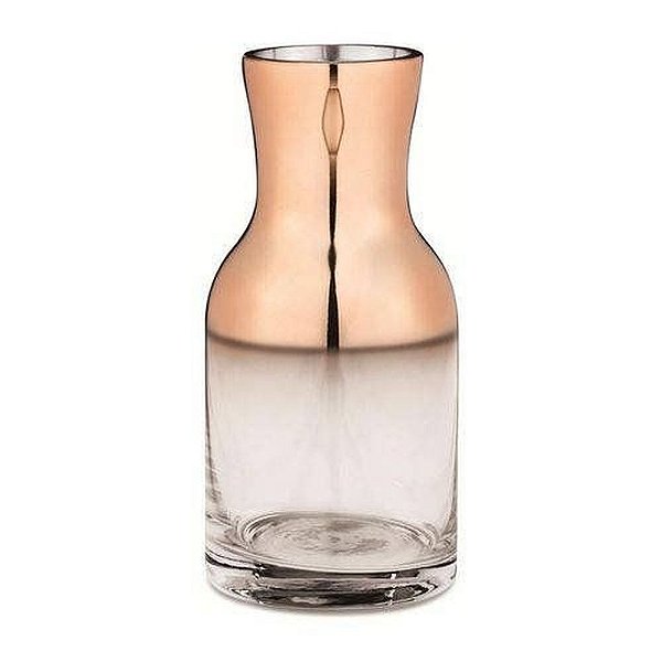 VASO ROSE GOLD EM VIDRO