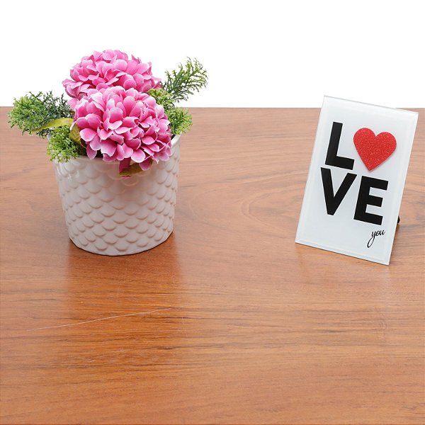 PLACA DECORATIVA DE BANCADA LOVE