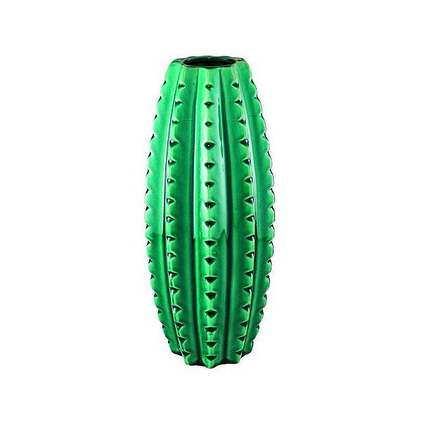 VASO VERDE EM CERÂMICA