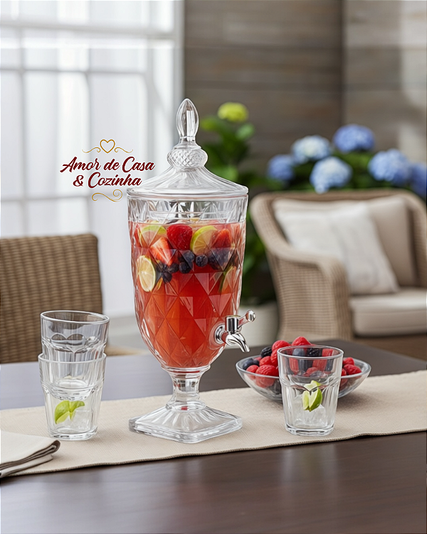 SUQUEIRA DE CRISTAL ECOLÓGICO 3L