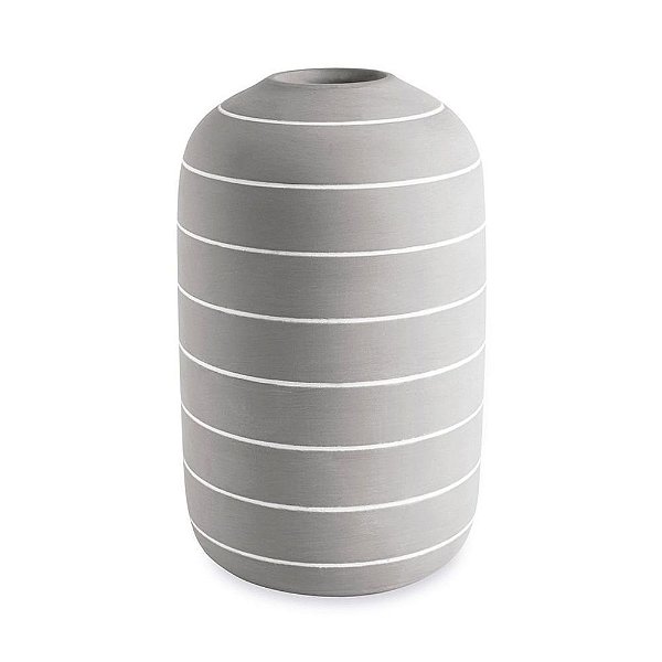 VASO CINZA EM CIMENTO