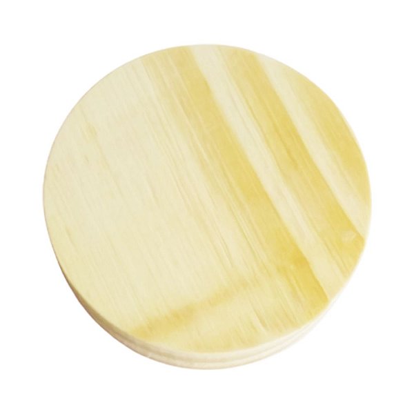 PORTA COPOS MADEIRA NATURAL 8,5 X 1,5 CM