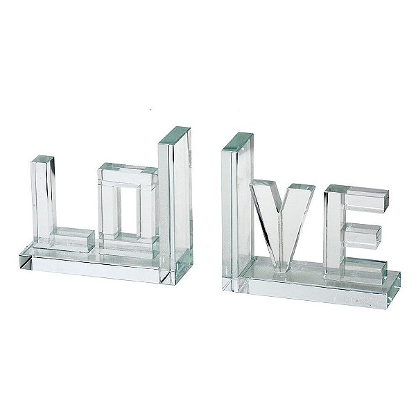 SUPORTE DE LIVROS LOVE