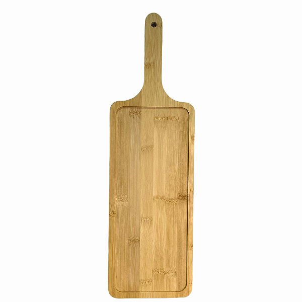 TÁBUA PARA SERVIR DE BAMBU 50x16CM