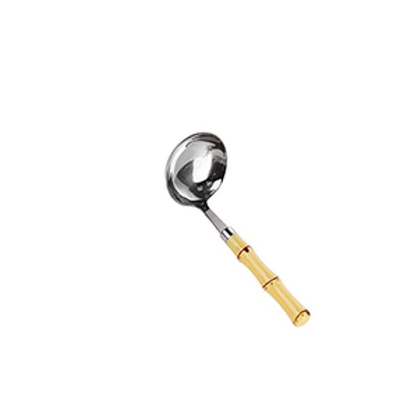 CONCHA PARA MOLHO E SOPA  DE AÇO INOX 18 CM