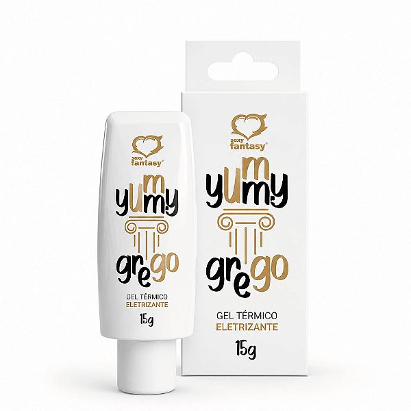 Yummy Grego Gel Beijável Eletrizante 15g