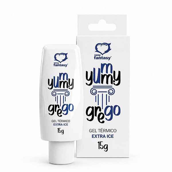 Yummy Grego Gel Beijável Extra Ice 15g