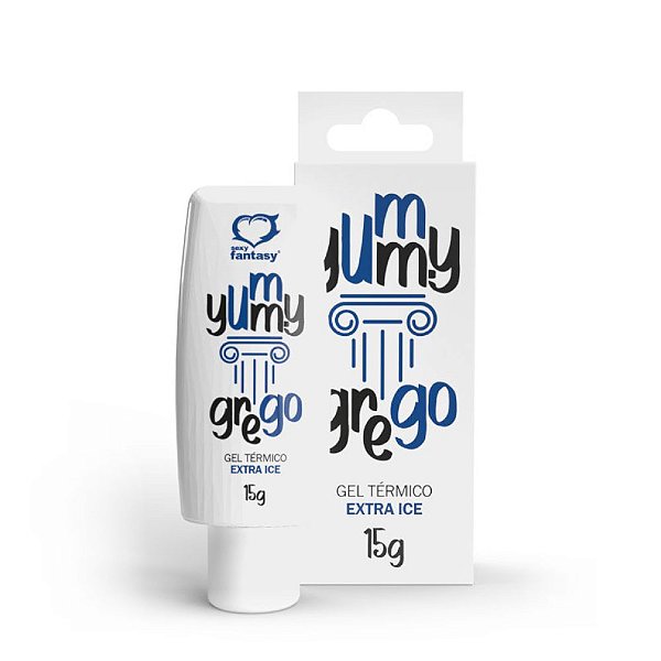 Yummy Grego Gel Beijável Extra Ice 15g