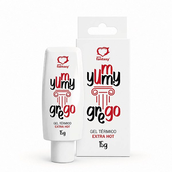 Yummy Grego Gel Beijável Extra Hot 15g
