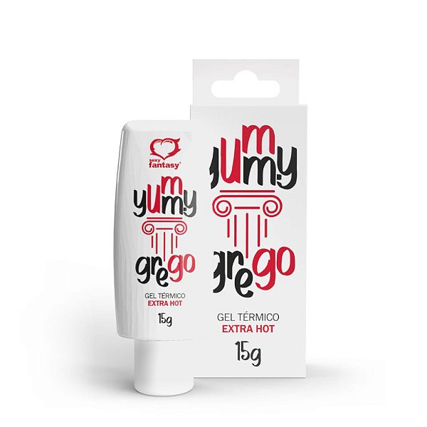 Yummy Grego Gel Beijável Extra Hot 15g