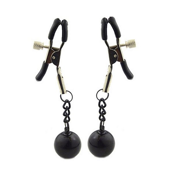 Grampo para Mamilo com bolas de metal