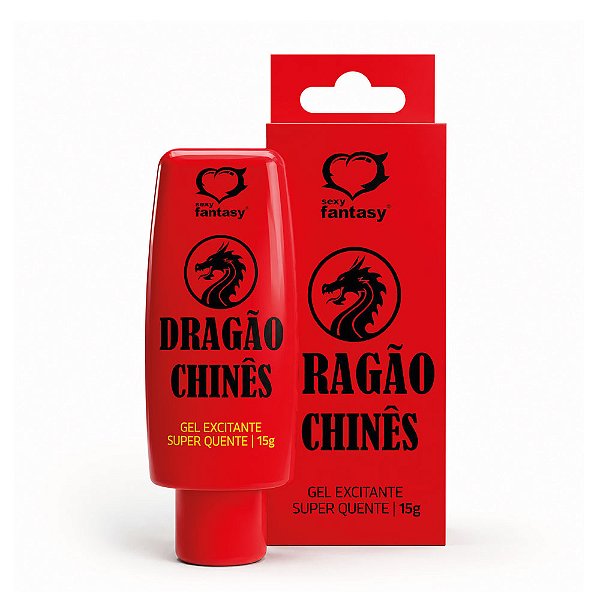 Dragão Chinês Gel Excitante Super Quente 15g