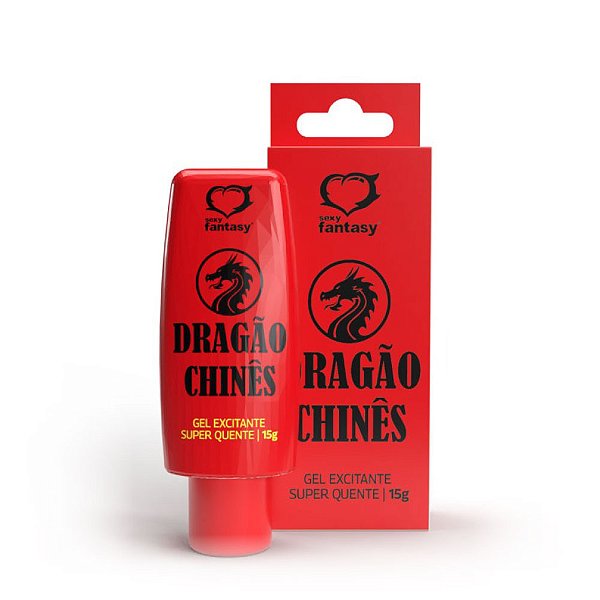 Dragão Chinês Gel Excitante Super Quente 15g