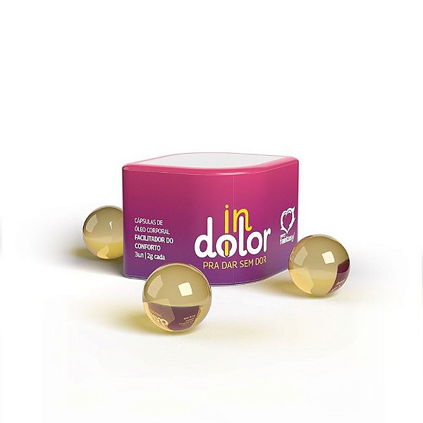 InDolor Bolinhas Facilitador do Conforto 3un