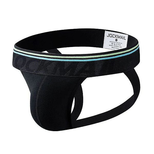 Jockstrap Jockmail New Collection Line - Preta