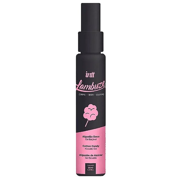 Lambuze Lubrificante beijável hot Algodão doce 50g
