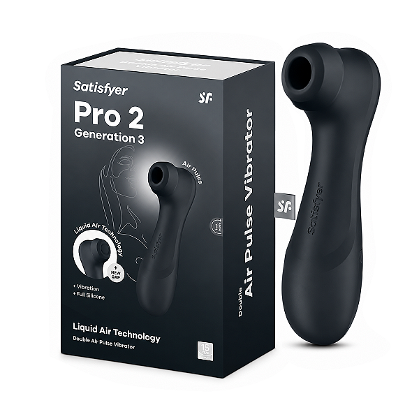 Satisfyer Pro 2 Gen 3 Premium Recarregável Dark Grey