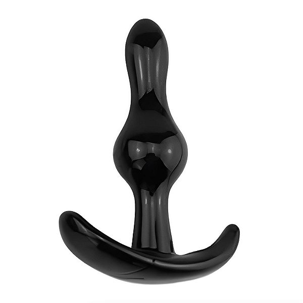 Plug Butt mini em silicone macio com Esfera Menor 8,5x4,5cm