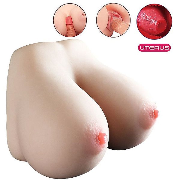 Masturbador em Formato Peitos com Vagina - Lion 2