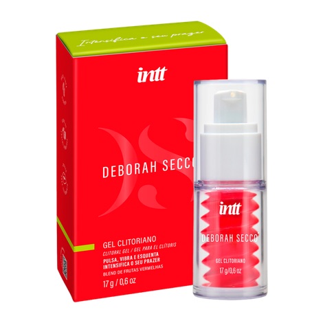 Gel Clitoriano Excitante Aquece Pulsa e Vibra Linha Deborah Secco 17g.