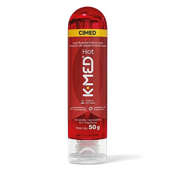 Lubrificante Íntimo K-med Hot 50g
