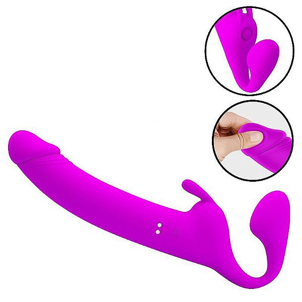 Vibrador Zanini de Ponto G e Clitóris com Tapping - Recarregável