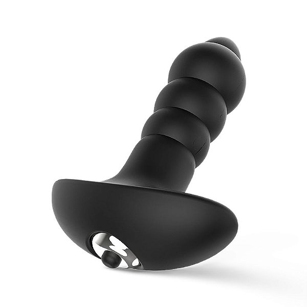 Plug anal com vibro Bubble