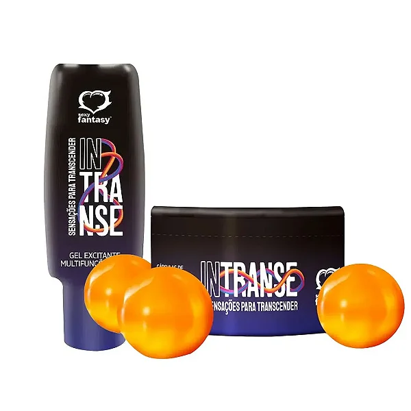 Duplinha com InTranse Cápsulas e In Transe Gel Excitante