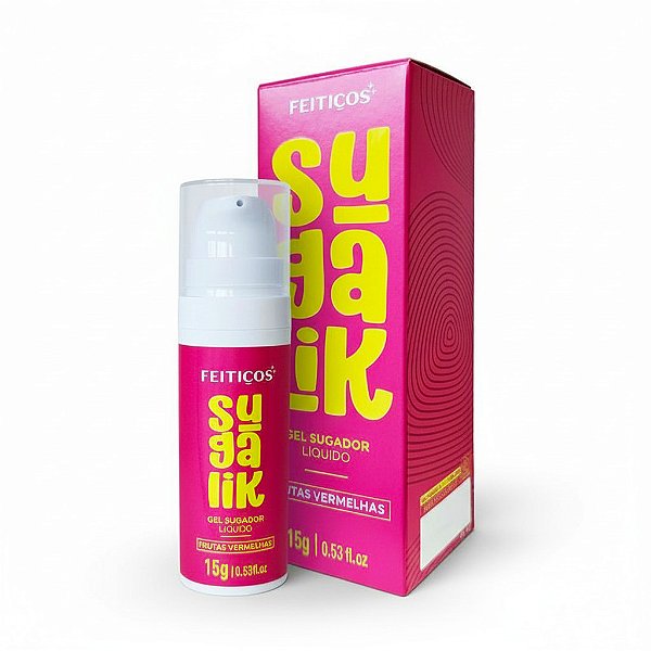 Gel SugaLik Sugador Líquido Sabor Frutas Vermelhas 15g