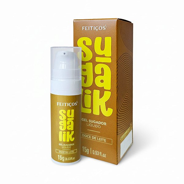 Gel SugaLik Sugador Líquido Sabor Doce de Leite 15g