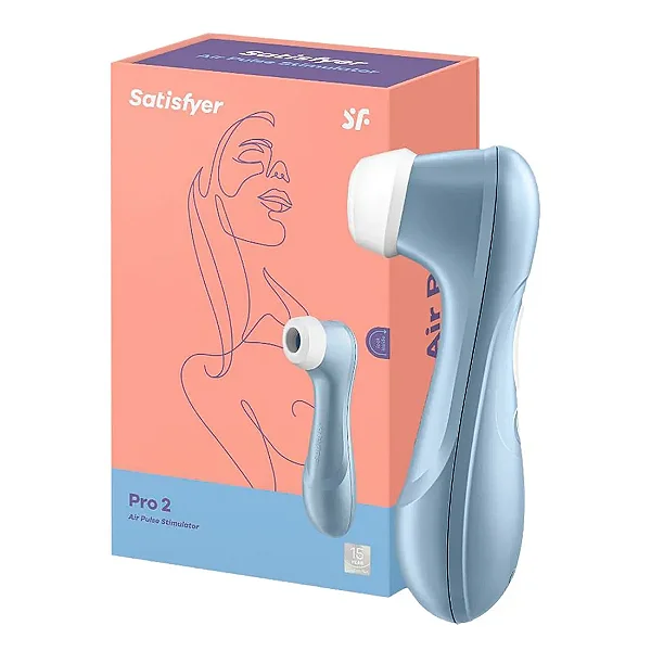 Satisfyer Pro 2 Geration 2 Azul Claro Recarregável