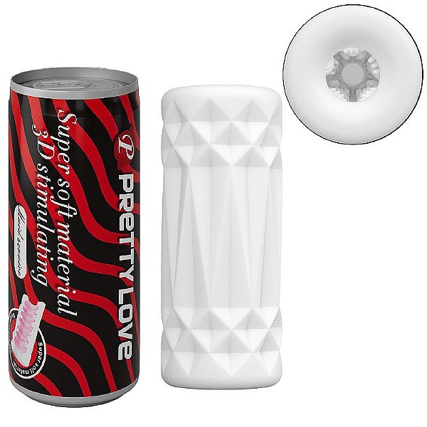 Masturbador Masculino Formato de Lata Red