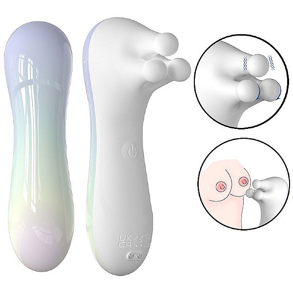 Vibrador de Clitóris com Rotação 360° Ivory Recarregável