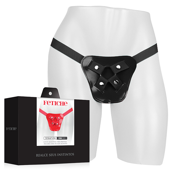 Cinta Strap On Premium em Vinil