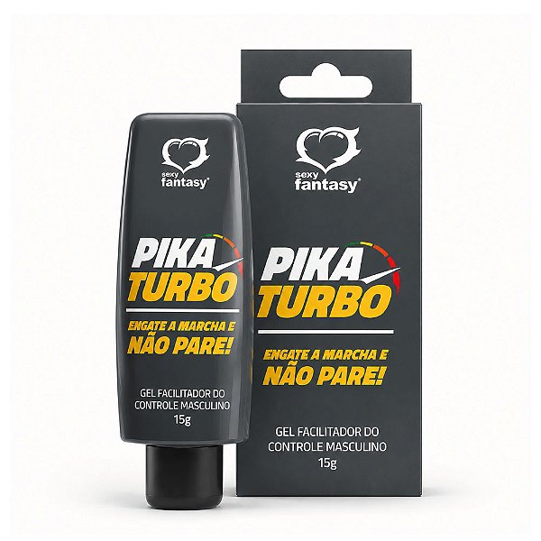 Pika Turbo Gel Retardante Masculino 15g