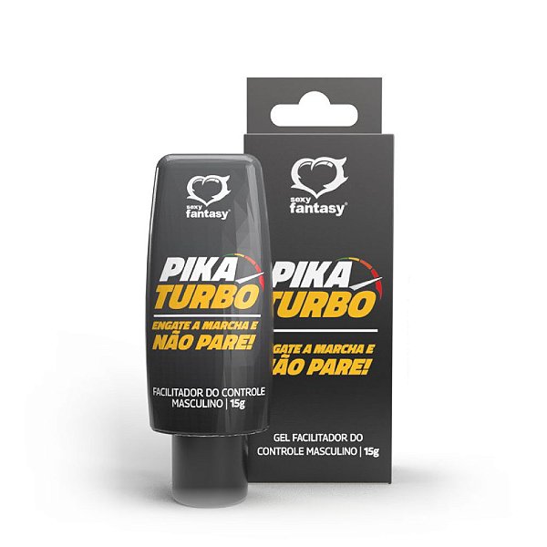 Pika Turbo Gel Retardante Masculino 15g