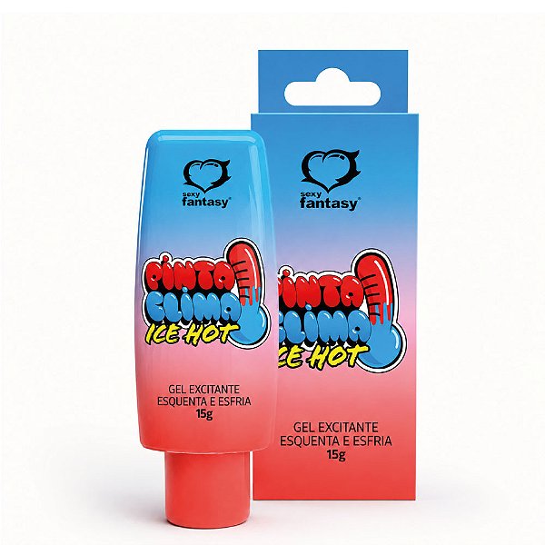 Pinta Clima Ice Hot Excitante em Gel 15g