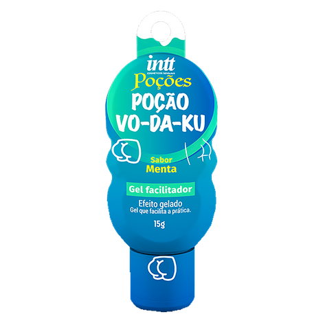 Gel Facilitador com Efeito Gelado Vo-Da-Ku 15g