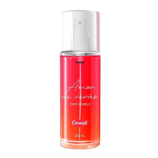 Body Splash Carmed Amor de Verão Corpo e Cabelo 200ml