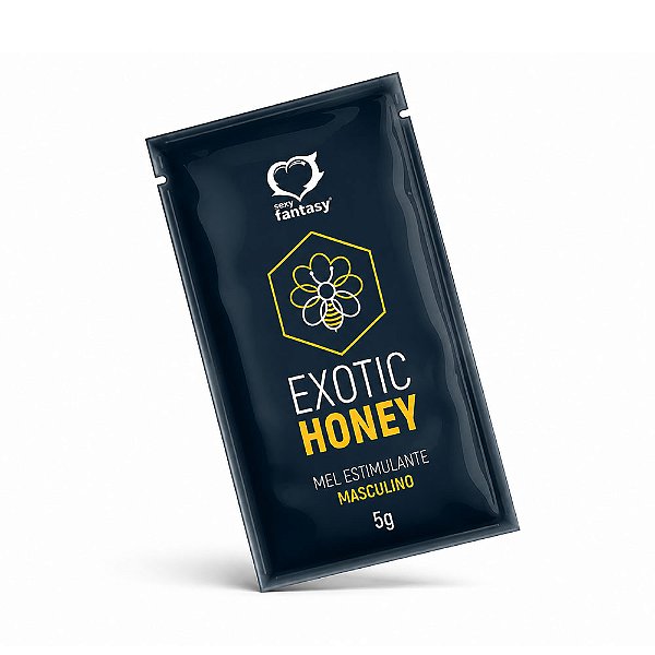 Exotic Honey Gel Estimulante Masculino Sachê 5g