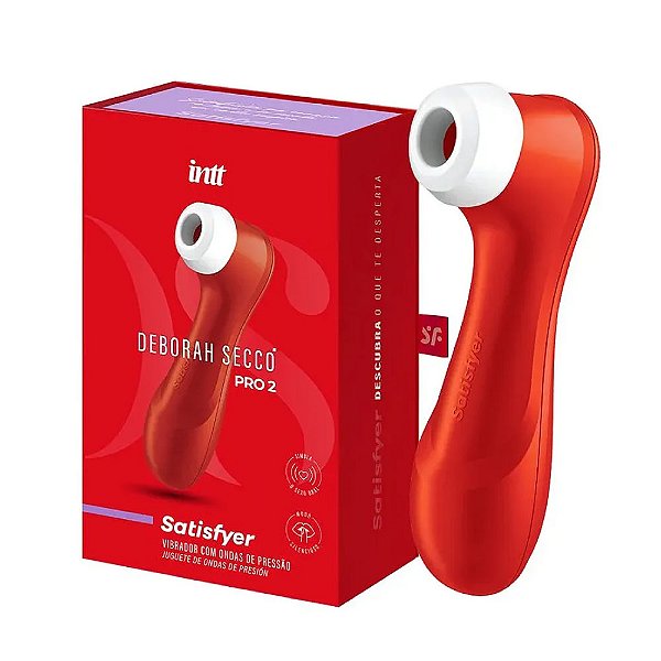Satisfyer Pro 2 Estimulador Clitoriano Premium by Deborah Secco Recarregável.