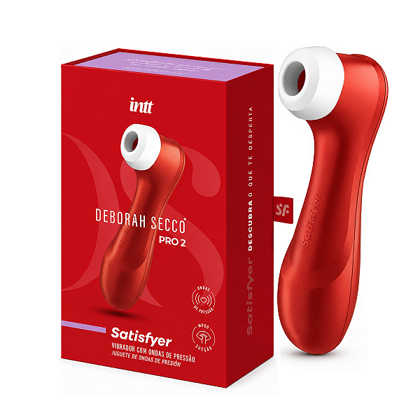 Satisfyer Pro 2 Estimulador Clitoriano Premium by Deborah Secco Recarregável