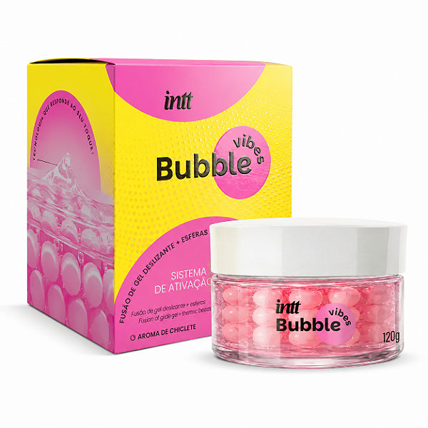 Bubble Vibes 3 em 1 Lubrificante e Excitante com Esferas e Jambu 120g