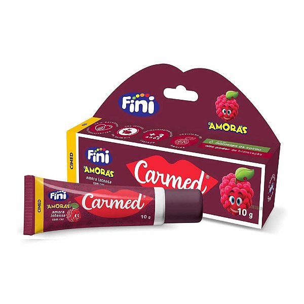 Carmed Fini Amora Intensa Hidratante Labial com cor 10g