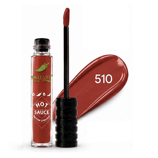 Batom Líquido 24H Nude Plump Hot Sauce 510